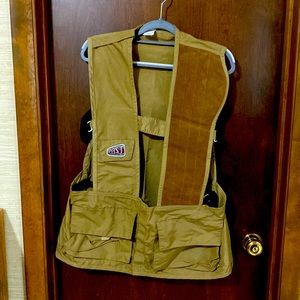 Left handed shooting vest.